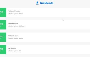 Statusreport screenshot 1