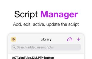 Stay - Userscripts Extension screenshot 2