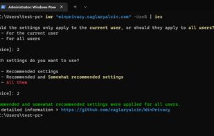 WinPrivacy screenshot 1