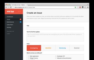 Staytus screenshot 1