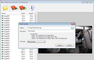 STDU Extractor screenshot 1