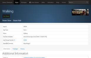 Steam Database screenshot 1
