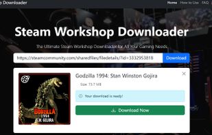 Steam Workshop Downloader screenshot 1