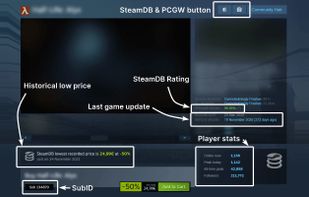 SteamDB screenshot 1