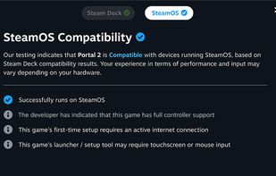 SteamOS screenshot 1