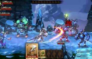 SteamWorld Quest: Hand of Gilgamech screenshot 1