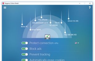 Steganos Online Shield VPN screenshot 1