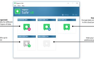 Steganos Safe screenshot 2