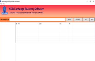 Stella EDB to PST Software screenshot 1