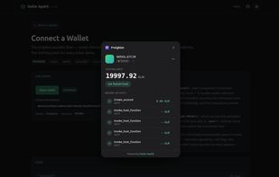 Stellar appkit - connected wallet