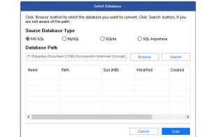 Stellar Converter for Database screenshot 1
