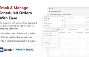 Track & Manage Orders