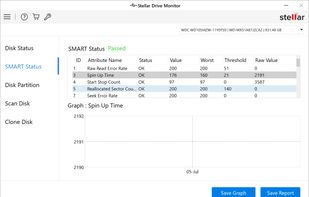 Stellar Drive Monitor screenshot 1