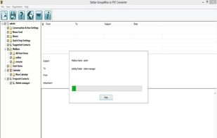 Stellar Converter for GroupWise screenshot 1
