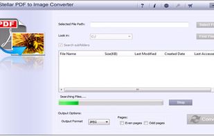 Stellar Phoenix PDF to Image Converter screenshot 2