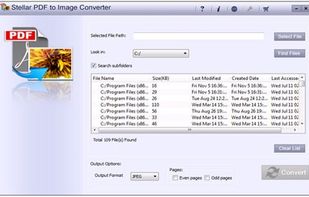 Stellar Phoenix PDF to Image Converter screenshot 3