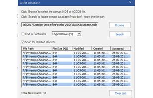 Stellar Repair for Access screenshot 2