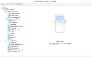 Stellar Data Recovery for iPhone screenshot 1