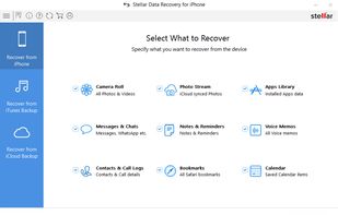 Stellar Data Recovery for iPhone screenshot 1