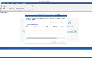 Stellar Repair for MS SQL screenshot 1