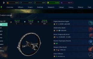 Create your own ship/defense - On Stellaron, you can create your own ship/defense and design it equipping over than 100+ pieces divided into six main categories - Weapons, Shield, Engines, Reactors, Armor and Auxiliary - until you make the perfect battleship.