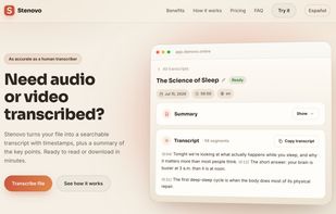 landing page hero