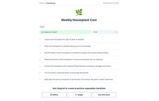 StepList screenshot 2