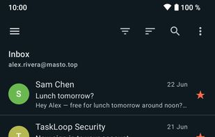 Sterna Mail screenshot 1