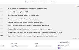 Steve AI screenshot 2
