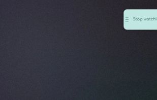 The stack slides out when the cursor reaches the right edge of the screen.
The rest of the time all you see there is a narrow strip of colored squares, one per note, and clicks pass straight through it.