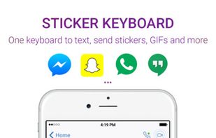 Sticker Market: Emoji keyboard screenshot 1