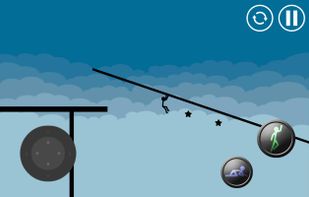 Stickman Parkour Platform screenshot 1