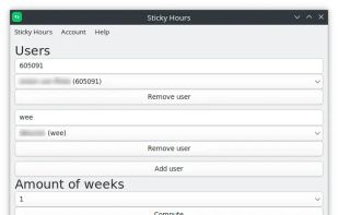 Sticky Hours screenshot 1
