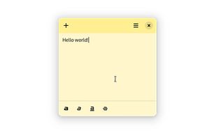 Sticky Notes screenshot 1