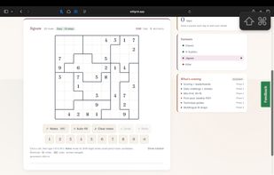 Jigsaw Sudoku