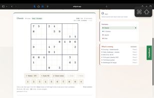 Classic Sudoku