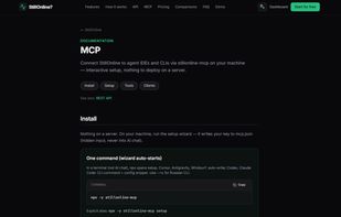 MCP integration for Cursor, Claude Code, and other agents. Run `npx -y stillonline-mcp` to read uptime and manage checks from your IDE (Pro/Ultimate).
