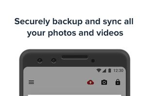 Backup and sync photos and videos with secure end-to-end encryption