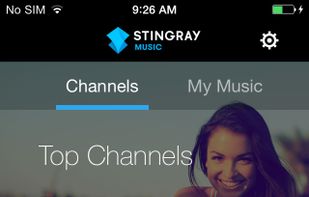 Stingray Music screenshot 1