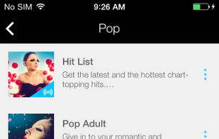 Stingray Music screenshot 2