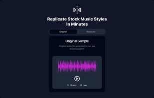 Replicate Music Styles