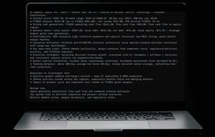 AI based stock research