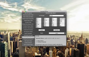 StocksBondsCalc screenshot 1