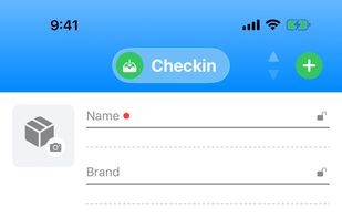 Manual product checkin