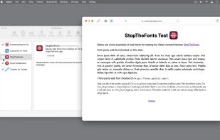 StopTheFonts screenshot 3