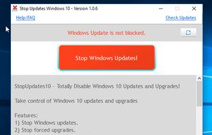 StopUpdates10 screenshot 1