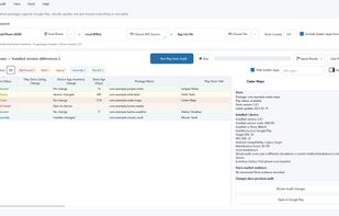 Phone maintenance view, published v2.1 UI example with synthetic data.