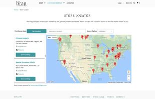 Customer Showcase - side by side map layout