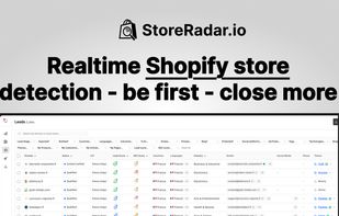 StoreRadar.io screenshot 1