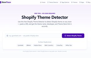 shopify theme detector